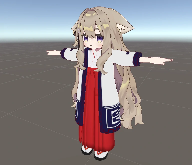 VRC 改模 - 使用 Blender 修改预制服饰 FBX 文件